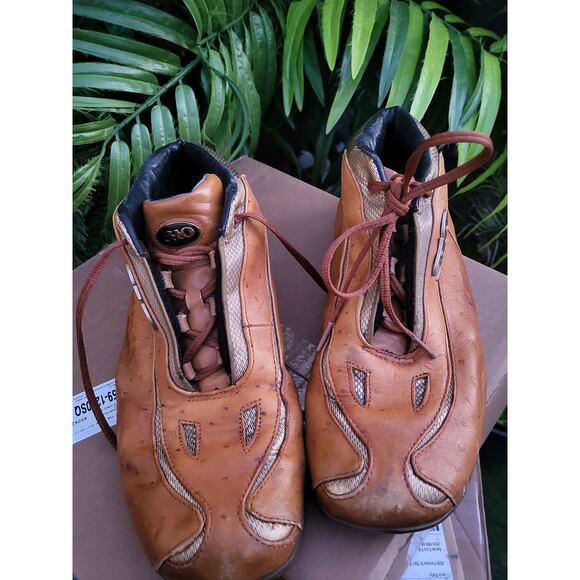 310  Motoring US Sz 10.5 Men Brown Man made Leather and Fabric Men shoes main image 5
